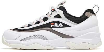 FILA Ray VNTG Running Shoes Black/White F12M021101FWB FILA Ray VNTG Running Shoes Black/White F12M021101FWB