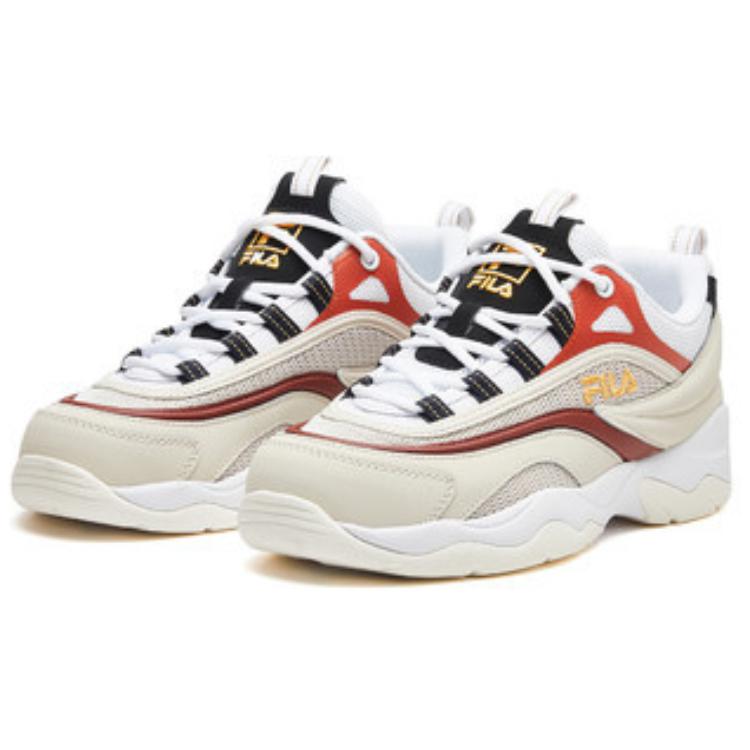 Shop Kasut Lari FILA Ray VNTG Khaki Muda F12M021101FSW