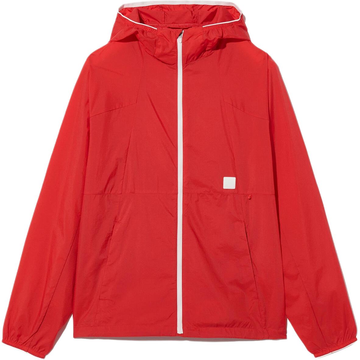 FILA Red Hooded Zip-Up Jacket FS2JKH2202X-RED