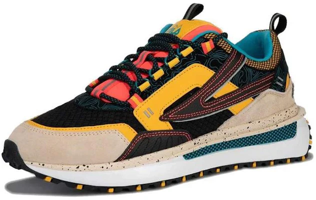 FILA Renno ''Blu Giallo'' Sneakers 1RM02196-016 Lookbook FILA Renno ''Blu Giallo'' Sneakers 1RM02196-016