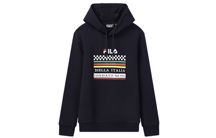 FILA Retro Checkered Hoodie Legendary Blue F11M948207F-NV