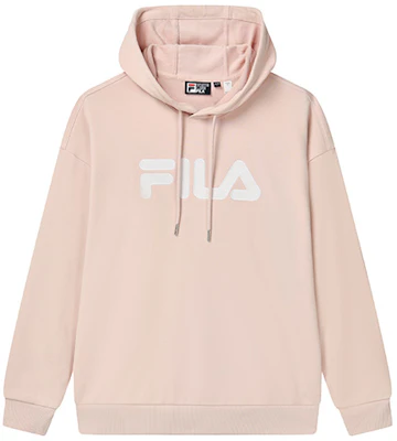 FILA Retro Classic Logo Hoodie Unisex Loose Fit - Ronglin Pink Autumn Wear F51U238298F-LP Buy FILA Retro Classic Logo Hoodie Unisex Loose Fit - Ronglin Pink Autumn Wear F51U238298F-LP