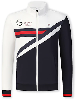 FILA Retro Colorblock Full-Zip Jacket in Blue A11M443507F-NV Buy FILA Retro Colorblock Full-Zip Jacket in Blue A11M443507F-NV