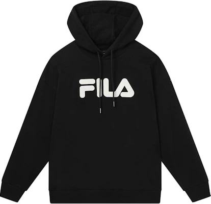 FILA Retro Hoodie Unisex Casual Style Black - Gender-Neutral Fashion F51U338298FBK Buy FILA Retro Hoodie Unisex Casual Style Black - Gender-Neutral Fashion F51U338298FBK