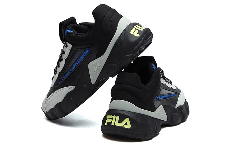 Shop FILA Retro Low 'Black Grey' F12M144120FBL