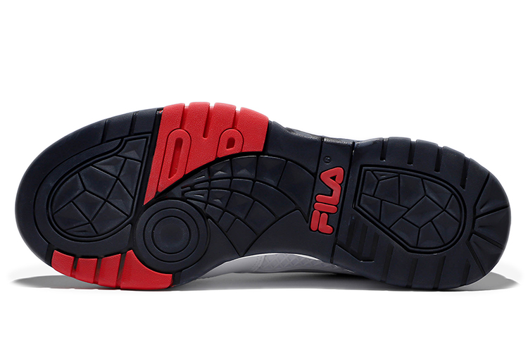 FILA Unisex Low-Top Sneakers White/Red/Black 圖 6