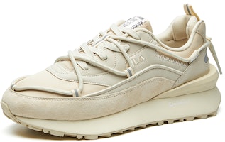 FILA FUSION 斐樂潮牌 復古 低幫 跑步鞋 男款 米色 Order FILA FUSION 斐樂潮牌 復古 低幫 跑步鞋 男款 米色