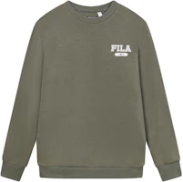 Order FILA Retro Pullover Sweatshirt Military Green - Style F11M339210FKK