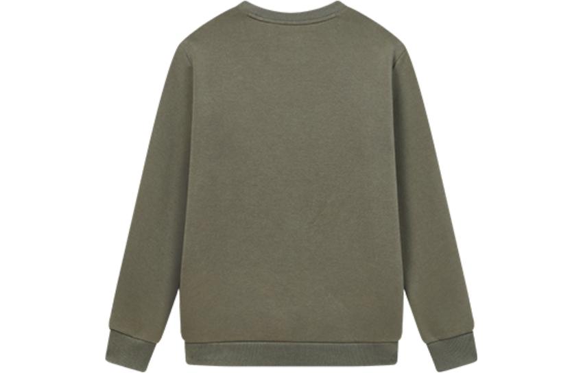 Lookbook FILA 復古軍綠色套頭運動衫 - 時尚款 F11M339210FKK