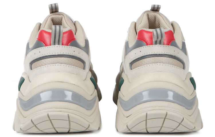 FILA Retro Running Shoes White/Grey/Green 圖 3