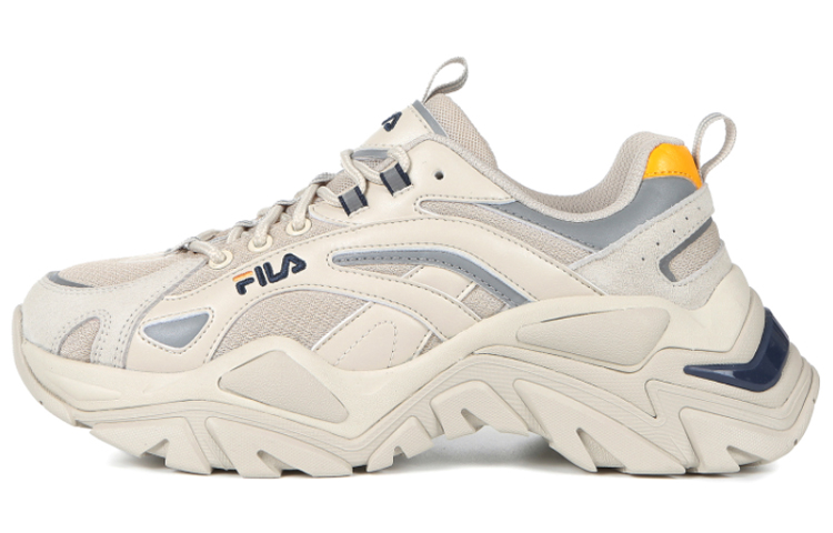 FILA Retro Running Shoes White/Grey/Yellow 1JM01283_092