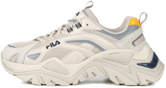 FILAレトロランニングシューズ 白/灰/黄 1JM01283_092 Buy FILAレトロランニングシューズ 白/灰/黄 1JM01283_092