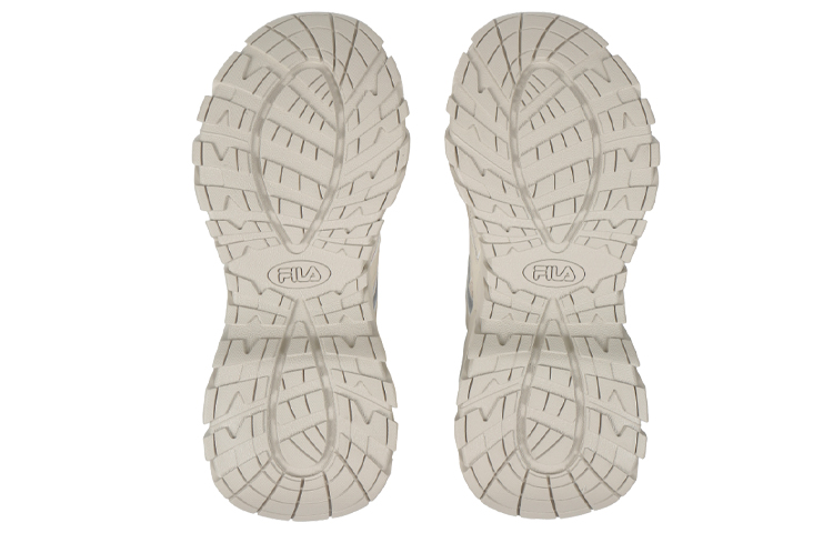 Shop 휠라 레트로 러닝화 (흰/회/노) 1JM01283_092