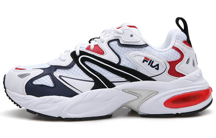 Buy Fila 斐樂 網面透氣 復古運動休閒鞋 白紅藍