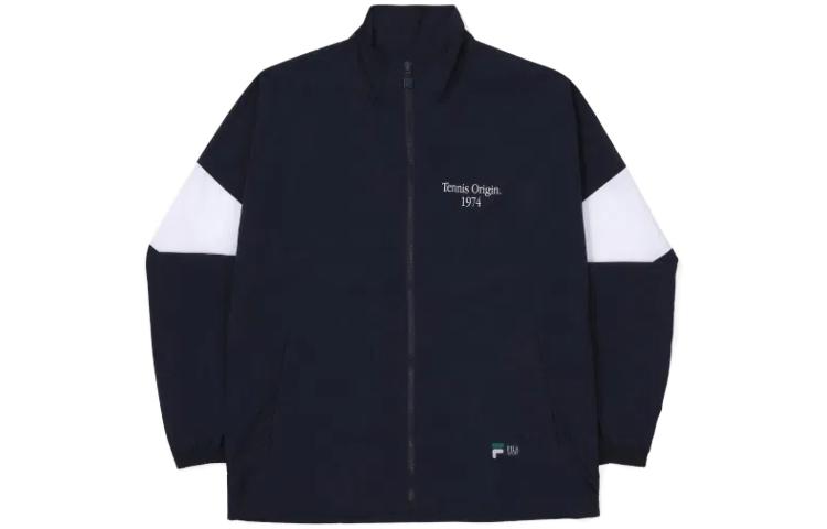 FILA Retro Sports Logo Zip Jacket Unisex Blue FE2JKF5105X-INA