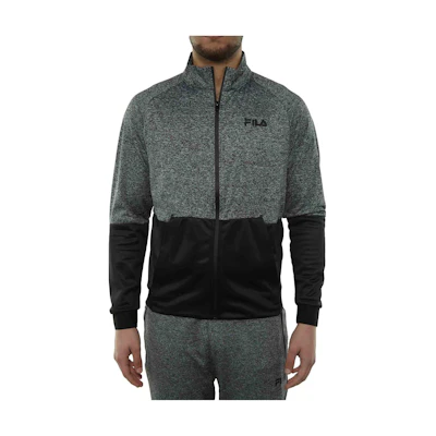 FILA Retro Sports Solid Zip-Up Jacket Gray - LM183592-068