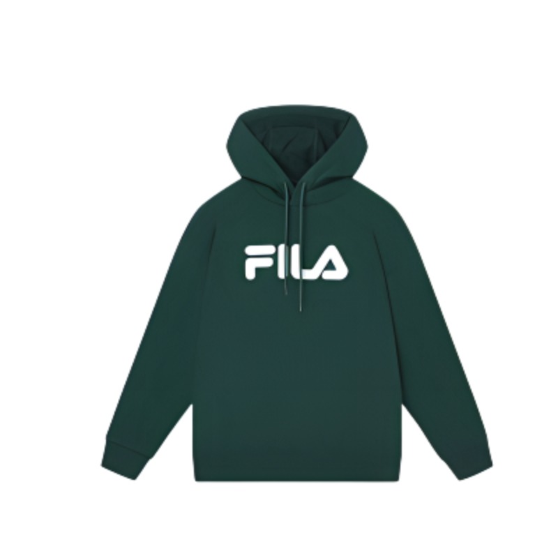 FILA Retro Unisex Hoodie in Showgreen Color F51U338298F-GN