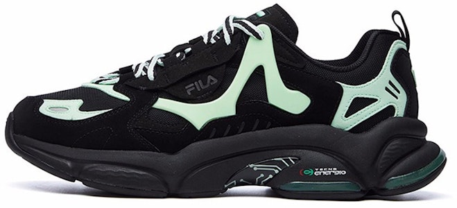 휠라 RJV 로우 블랙/그린 러닝화 T12M111107FBP Buy 휠라 RJV 로우 블랙/그린 러닝화 T12M111107FBP