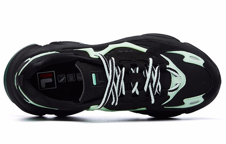 FILA RJV Low Running Shoes Black/Green 圖 4