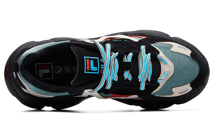 FILA RJV Low Top Running Shoes Blue/Black 圖 4