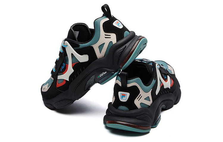 FILA RJV Low Top Running Shoes Blue/Black 圖 5