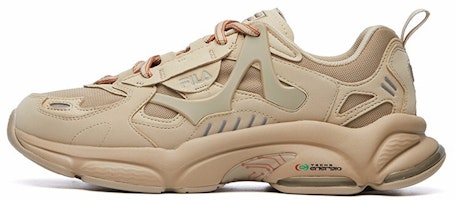 FILA RJV Low-Top Running Shoes Khaki T12M111107FSD FILA RJV Low-Top Running Shoes Khaki T12M111107FSD