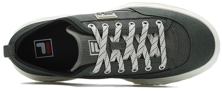 휠라 락 그린 캔버스 로우 F12M432305FTM Shop 휠라 락 그린 캔버스 로우 F12M432305FTM