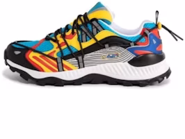 FILA Runner 'Comfort Tie Non-Slip Black Blue Yellow' 1RM01546431 FILA Runner 'Comfort Tie Non-Slip Black Blue Yellow' 1RM01546431