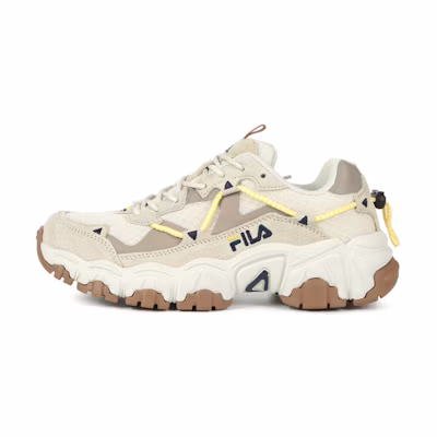 FILA Running Shoes Grey/White/Brown