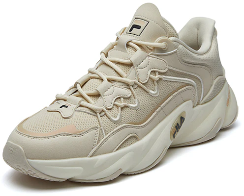 FILA复古拼接低帮跑鞋‘米色’ F12M141105FAG Order FILA复古拼接低帮跑鞋‘米色’ F12M141105FAG