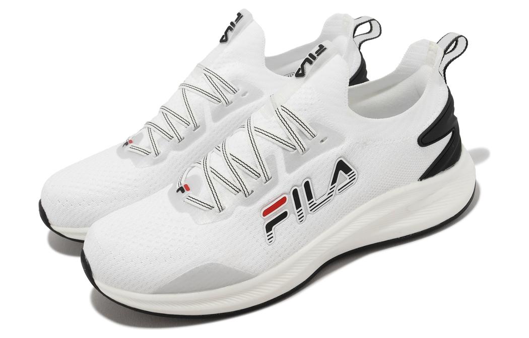 Lookbook Chaussures de Running FILA Basses ''Blanc Noir Résistant à l''Eau'' 1J911X-123