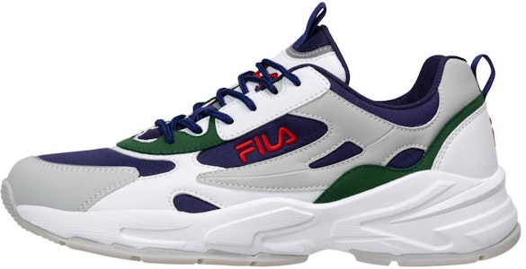 FILA斐樂 百搭 減震耐磨 低筒 跑步鞋 男款 白灰 Buy FILA斐樂 百搭 減震耐磨 低筒 跑步鞋 男款 白灰