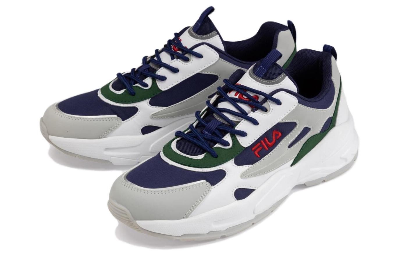 Lookbook Chaussures de Course FILA Basses ''Blanc Gris'' FFM018953134