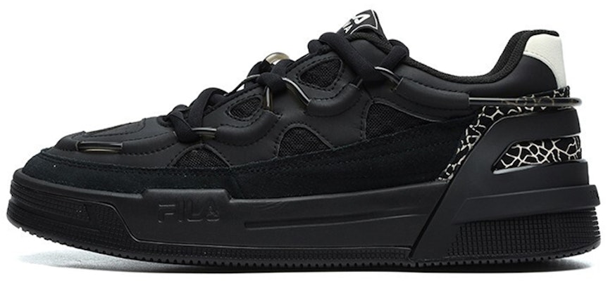 FILA斐乐 salto 防滑減震 低幫 復古籃球鞋 男款 黑 Buy FILA斐乐 salto 防滑減震 低幫 復古籃球鞋 男款 黑