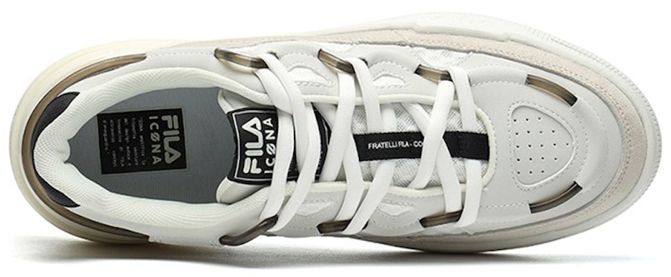 FILA斐乐 Salto 低筒 复古籃球鞋 男款 明亮白 Lookbook FILA斐乐 Salto 低筒 复古籃球鞋 男款 明亮白