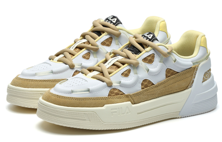 Order FILA斐樂 Salto 低幫 復古籃球鞋 男款 白棕