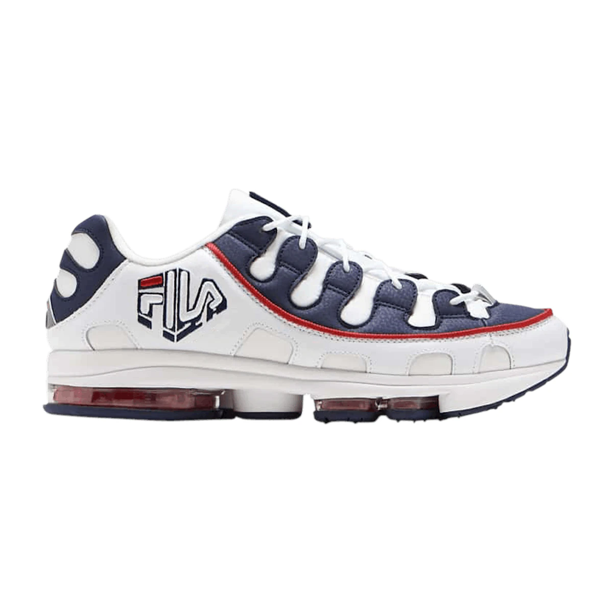 Buy FILA Silva Trainer White Navy Red 1RM00402 125 Novelship