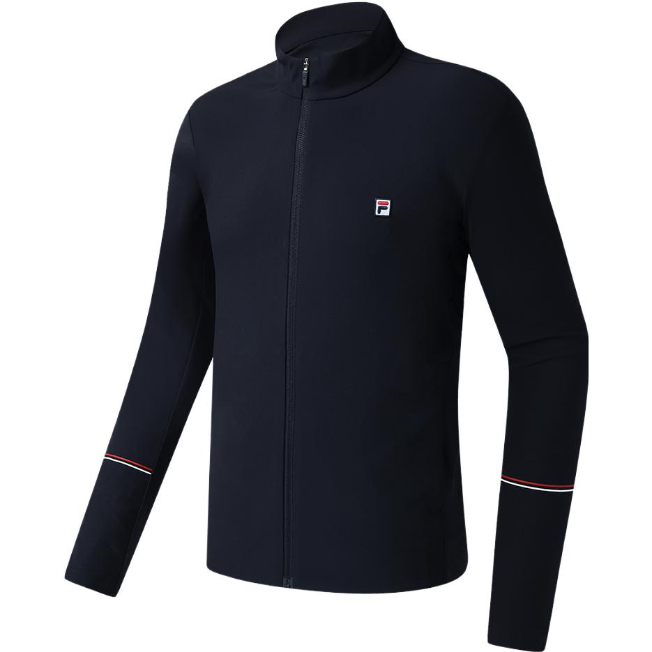 FILA Simple Knit Long-Sleeve Summer Jacket RD Royal Blue A11M323501F-NV