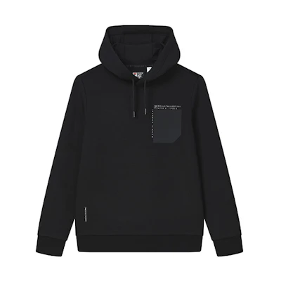 FILA Simple Solid Color Knit Sweatshirt Black () F11M247203F-BK