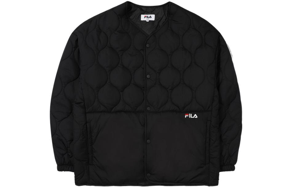 FILA Simple Straight Logo Jacket - Black FS2JKE4101X-BLK