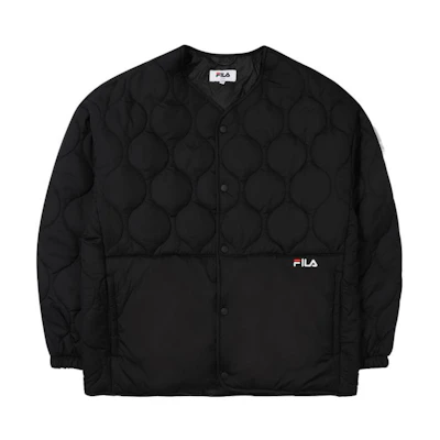 FILA Simple Straight Logo Jacket - Black FS2JKE4101X-BLK