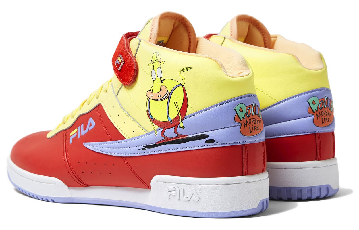 Lookbook FILA Skate Mid 'Red Yellow' 1FM01817_614