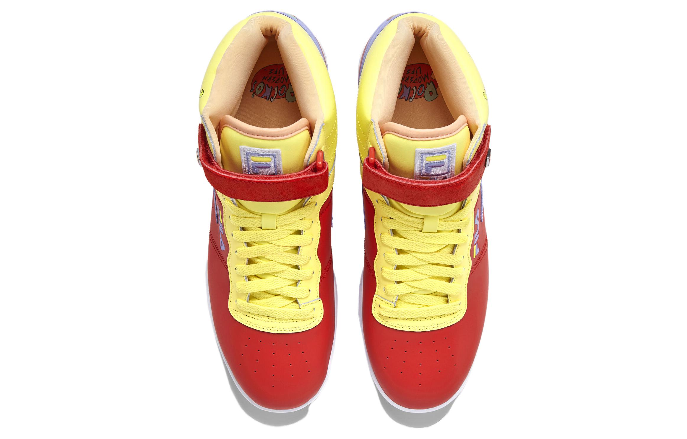 Shop FILA Skate Mid 'Red Yellow' 1FM01817_614