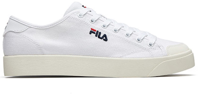 FILA 帆布鞋'白色黑色' F12M014414FWT Order FILA 帆布鞋'白色黑色' F12M014414FWT