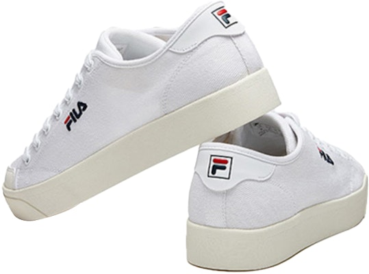FILA 帆布鞋'白色黑色' F12M014414FWT Lookbook FILA 帆布鞋'白色黑色' F12M014414FWT