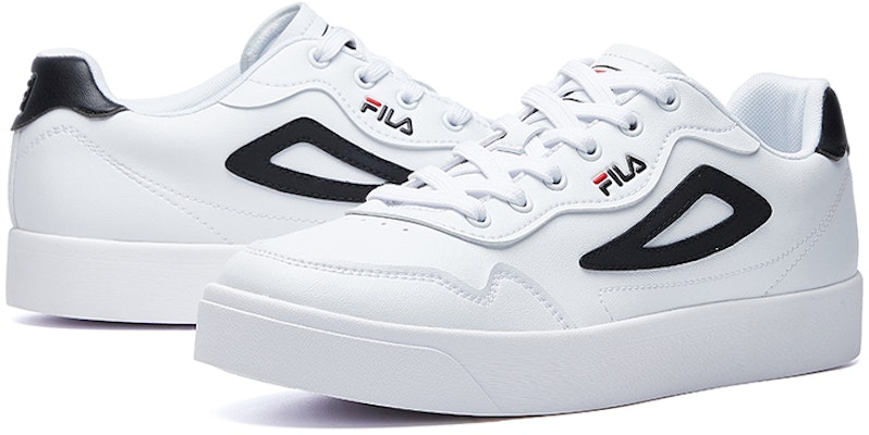 FILA Skate shoes 'White Black' F12M034322FWB Lookbook FILA Skate shoes 'White Black' F12M034322FWB