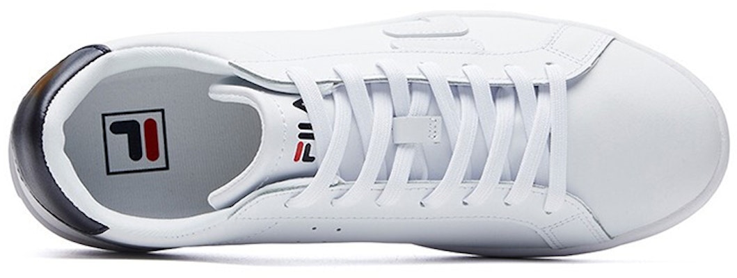 FILA斐樂 防滑透氣 低幫 板鞋 男款 白藍 Shop FILA斐樂 防滑透氣 低幫 板鞋 男款 白藍