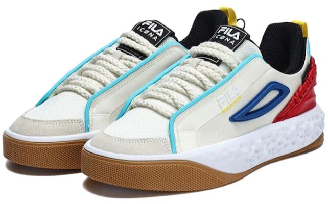 FILA CORE VIVA Icono de Moda Zapatillas Skate 'Blanco Rojo Azul' F12M323201FVR Lookbook FILA CORE VIVA Icono de Moda Zapatillas Skate 'Blanco Rojo Azul' F12M323201FVR