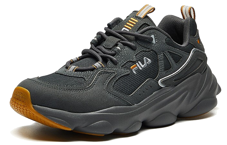 Order Sepatu Lari FILA Skipper Low Abu Gelap F12M011113FGY