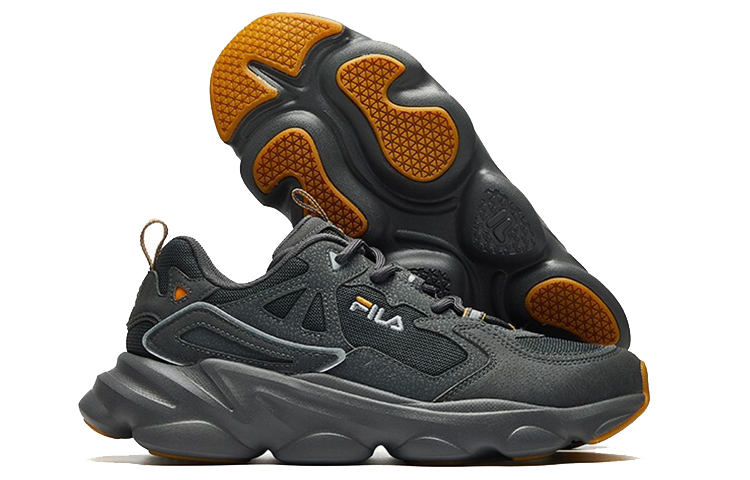 Purchase Sepatu Lari FILA Skipper Low Abu Gelap F12M011113FGY